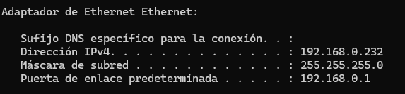 IPCONFIG